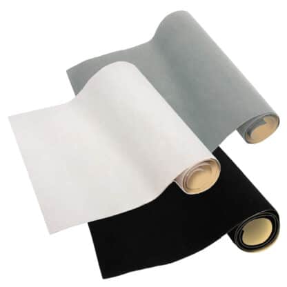self adhesive faux suede roll